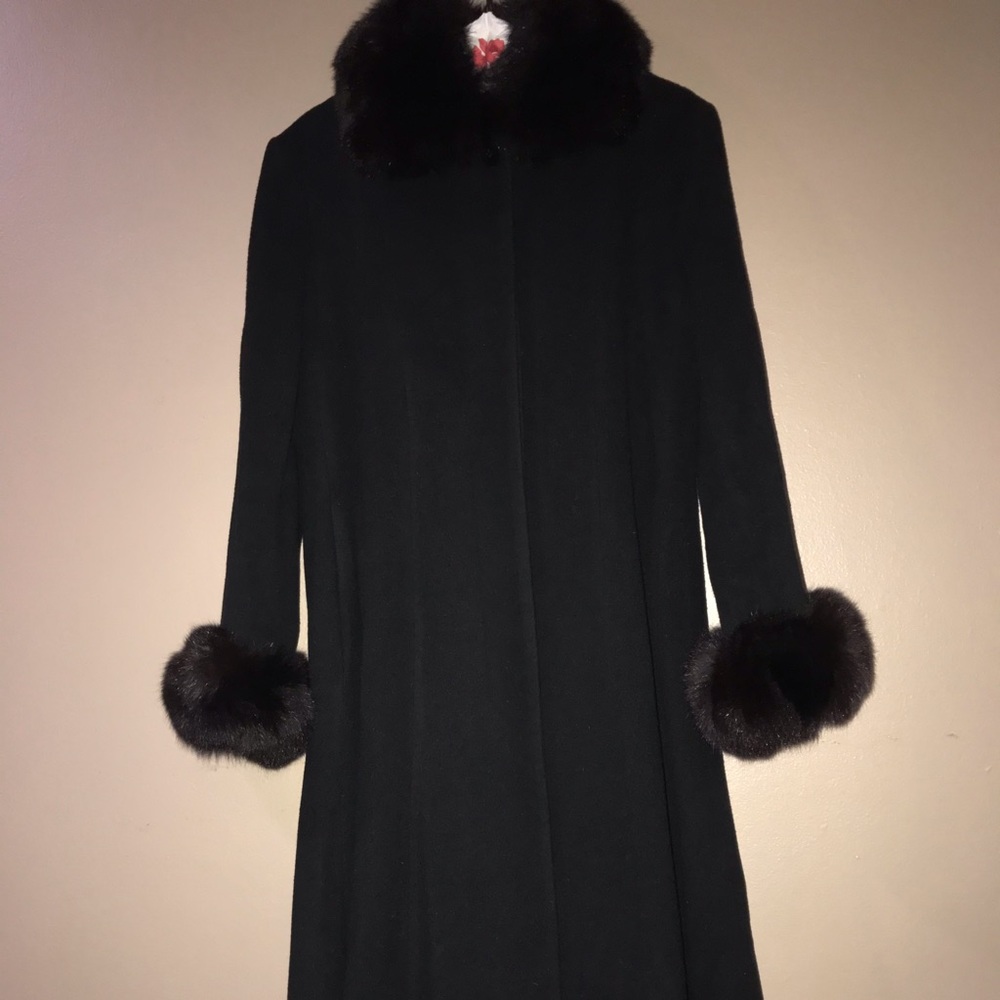 Lambs wool coat